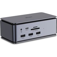 LINDY DST-Pro - docking station - USB-C - HDMI, DP, USB-C - 10GbE, 1GbE