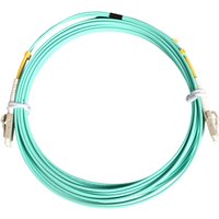 StarTech.com 2m Fiber Optic Cable - 10 Gb Aqua - Multimode Duplex 50/125 - LSZH - LC/LC - OM3 - LC to LC Fiber Patch Cable - patch cable - 2 m - 2 m - aqua