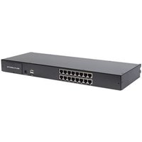 DIGITUS modularer KVM-Switch 16-Port Cat 5