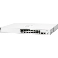 HPE Networking Instant On 1830 24G 12p Class4 PoE 2SFP 195W Switch - switch - 24 ports - smart - rack-mountable