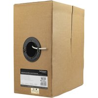 StarTech.com 1000 ft Bulk Roll of Gray CMR Cat6 Solid UTP Riser Cable - Cat 6 Riser Cable - Cat.6 CMR Ethernet Cable - 23 AWG - Gray (WIR6CMRGR) - bulk cable - 304.9 m - grey