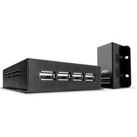 LINDY USB 2.0 4 Port CAT.5/6 Extender With Power Over CAT.5/6 - USB extender - USB 2.0