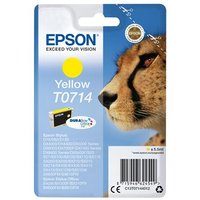 Click to view product details and reviews for Epson T0714 Yellow Original Ink Cartridge. Click to view product details and reviews for Epson T0714 Yellow Original Ink Cartridge.