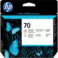 HP 70 - light grey, photo black - printhead
