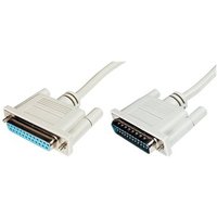 DIGITUS Verlängerungskabel D-Sub25/St > D-Sub25/Bu 10.0m Polybeutel