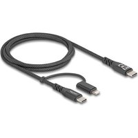 DELOCK USB Kabel 2 in 1 USB Type-C zu U