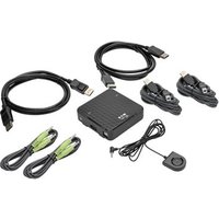 Eaton 2-Port DisplayPort KVM Switch 4K 60 Hz with Audio