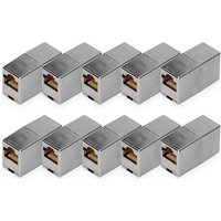 DIGITUS Modular Kupplung RJ45 CAT 5e, Klasse D, 10 Stück
