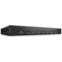 Lindy 4 Port HDMI 2.0 18G Splitter - video/audio splitter - 4 ports