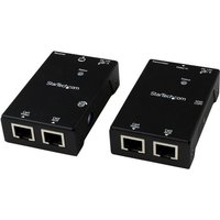 StarTech.com HDMI Over CAT5e / CAT6 Extender with Power Over Cable - 165 ft (50m) HDMI Video/Audio Over Dual Ethernet Cable Extender (ST121SHD50) - video/audio extender