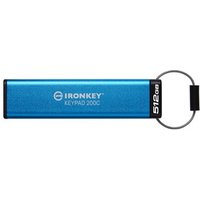 KINGSTON 512GB USB-C IronKey Keypad 200C