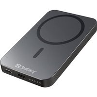 SANDBERG Mag Wireless Powerbank 5000 ALU