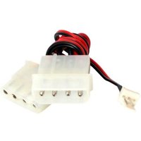 StarTech.com 12in Fan Adapter - TX3 to 2x LP4 Power Y Splitter Cable (CPUFANADAPT) - power splitter - 15.2 cm