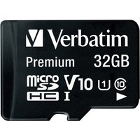 Verbatim - flash memory card - 32 GB - microSDHC