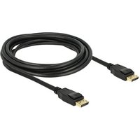 DELOCK Displayport Kabel DP -> DP St/St 3.00m schwarz 4K DELOCK Displayport Kabel DP -> DP St/St 3.00m schwarz 4K