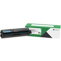 Lexmark - cyan - original - toner cartridge - LCCP, LRP