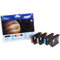 Brother LC1240 Value Pack - 4-pack - black, yellow, cyan, magenta - original - ink cartridge