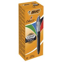 Click to view product details and reviews for Bic 4 Colours Grip Pro 4 Colour Ballpoint Pen Black Red Blue Green Pack Of 12. Click to view product details and reviews for Bic 4 Colours Grip Pro 4 Colour Ballpoint Pen Black Red Blue Green Pack Of 12.