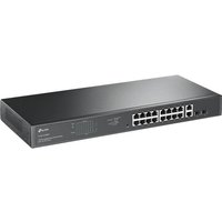 TP-Link JetStream TL-SG1218MPE - switch - 16 ports - smart - rack-mountable