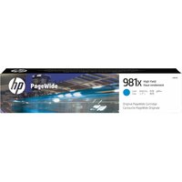 HP 981X - High Yield - cyan - original - PageWide - ink cartridge