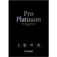 Click to view product details and reviews for Canon Photo Paper Pro Platinum Photo Paper 20 Sheets A4 300 G M². Click to view product details and reviews for Canon Photo Paper Pro Platinum Photo Paper 20 Sheets A4 300 G M².