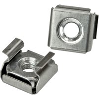 Startech M5 Mounting Screws and Cage Nuts for Server Rack Cabinet - Pack of 100 Server Rack Screws (CABSCREWM52) - rack screws and nuts