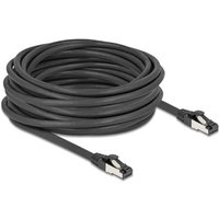 DELOCK RJ45 Netzwerkkabel Cat.8.1 S/FTP 10m-40Gbps schwarz