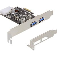 DELOCK PCI Expr Card 2x USB3.2 Gen 1 ext +LowProfile