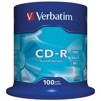 Verbatim - CD-R x 100 - 700 MB - storage media