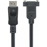 StarTech.com 3 ft. (0.9 m) Displayport Male to Female Cable - Mounting - Latched Connectors - DisplayPort - DP Monitor Cable (DPPNLFM3) - DisplayPort cable - 91.4 cm
