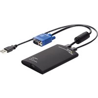 StarTech.com Crash Cart Adapter - 1920 x 1200 - Portable Laptop USB 2.0 to KVM Console (NOTECONS01) - KVM switch - 1 ports