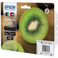Click to view product details and reviews for Epson Multipack 202 5 Pack Black Yellow Cyan Magenta Photo Black Original Ink Cartridge. Click to view product details and reviews for Epson Multipack 202 5 Pack Black Yellow Cyan Magenta Photo Black Original Ink Cartridge.