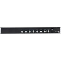 Startech 8 Port 1U Rackmount USB KVM Switch Kit with OSD and Cables - Rack mount KVM - VGA KVM Switch - 8 Port KVM Switch (SV831DUSBUK) - KVM switch - 8 ports - rack-mountable