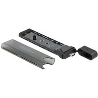 Delock Speichergehäuse - M.2 - M.2 NVMe Card / SATA 10Gb/s - USB 3.2 (Gen 2)
