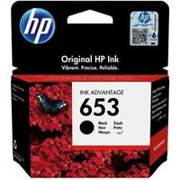 HP 653 Black Ink Advantage Cartridge