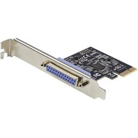Startech 1-Port Parallel PCIe Card, PCI Express to Parallel DB25 LPT Adapter Card, Desktop Expansion Controller for Printer, SPP/ECP - parallel adapter - PCIe - IEEE 1284