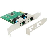 DELOCK PCI Express Karte > 2 x Gigabit LAN