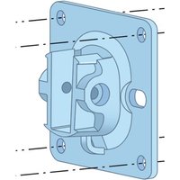 HPE Aruba AP-270-MNT-H2 - network device wall / ceiling mount kit
