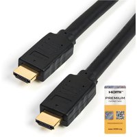 StarTech.com StarTech.com Premium Certified High Speed HDMI 2.0 Cable with Ethernet - 15ft 5m - 3D Ultra HD 4K 60Hz - 15 feet Long HDMI Male to Male Cord (HDMM5MP) - HDMI cable with Ethernet - 5 m