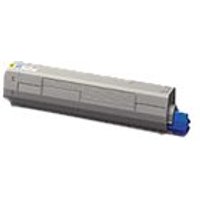 OKI - yellow - original - toner cartridge