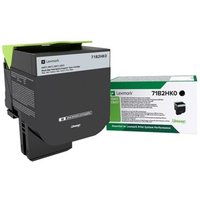Lexmark X417 - High Yield - black - original - toner cartridge - LCCP, LRP