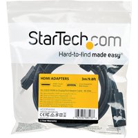 StarTech.com 3m HDMI to DisplayPort Adapter Cable with USB Power - 4K 30Hz Active HDMI to DP 1.2 Converter (HD2DPMM3M) - video cable - DisplayPort / HDMI - 3 m
