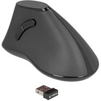 DELOCK Ergonomische 5-Tasten Maus