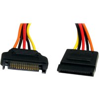 StarTech.com 12in 15 pin SATA Power Extension Cable - SATA Power Male to Female Extender - 12 Inch SATA Power Extension Cord - power extension cable - SATA power to SATA power - 30.5 cm