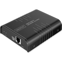 DIGITUS HDMI KVM IP Receiver 4K/60Hz schwarz