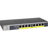 NETGEAR GS108PP - switch - 8 ports - rack-mountable