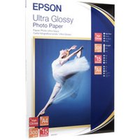 EPSON Fotopapier A4 15Blatt glaenzend