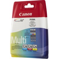 Canon CLI-526 Multipack - 3-pack - yellow, cyan, magenta - original - ink tank
