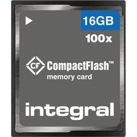 Integral - flash memory card - 16 GB - CompactFlash