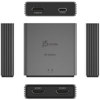 j5create JDSH812 - video/audio splitter - 8K - 2 ports